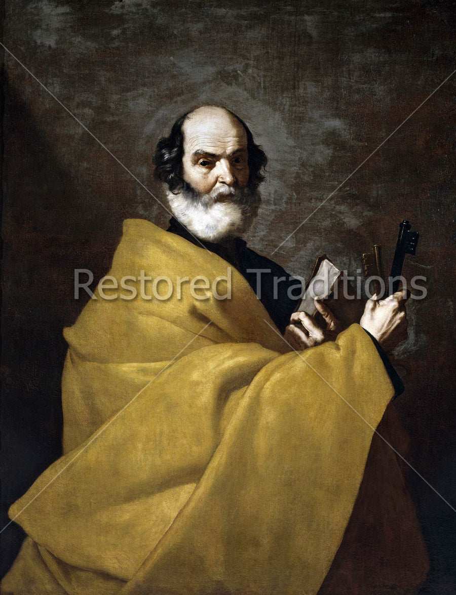 Apostle Saint Peter holding keys