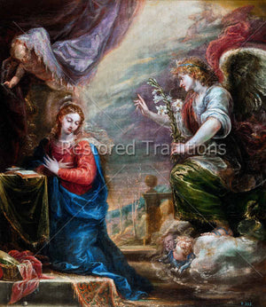 Archangel Gabriel Greets Virgin Mary