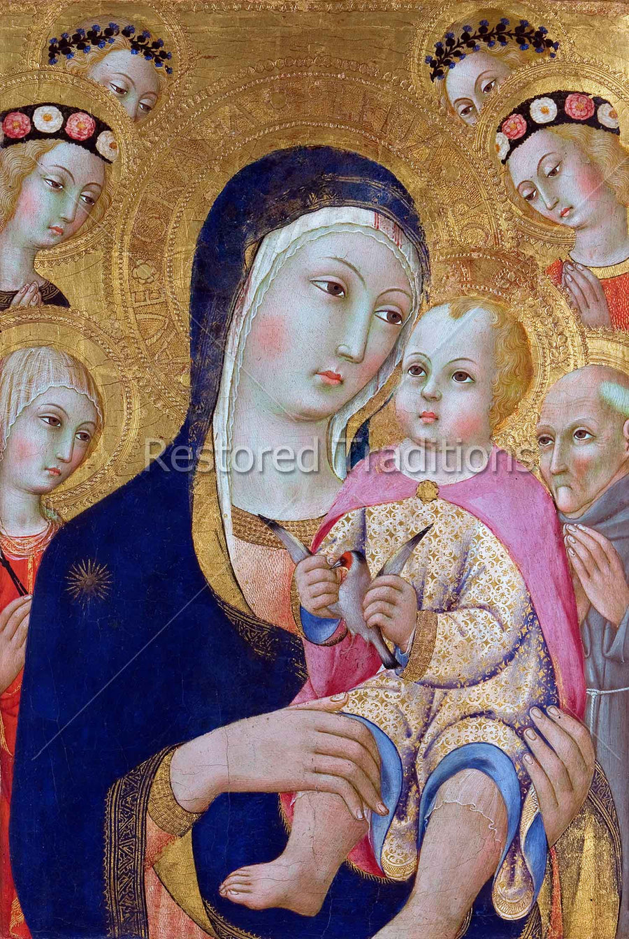 Mary Holding Child Jesus