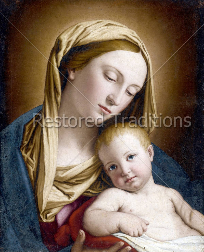 High Resolution Image Madonna And Child Sassoferrato Restored high-resolution-image-madonna-and-child-sassoferrato-restored