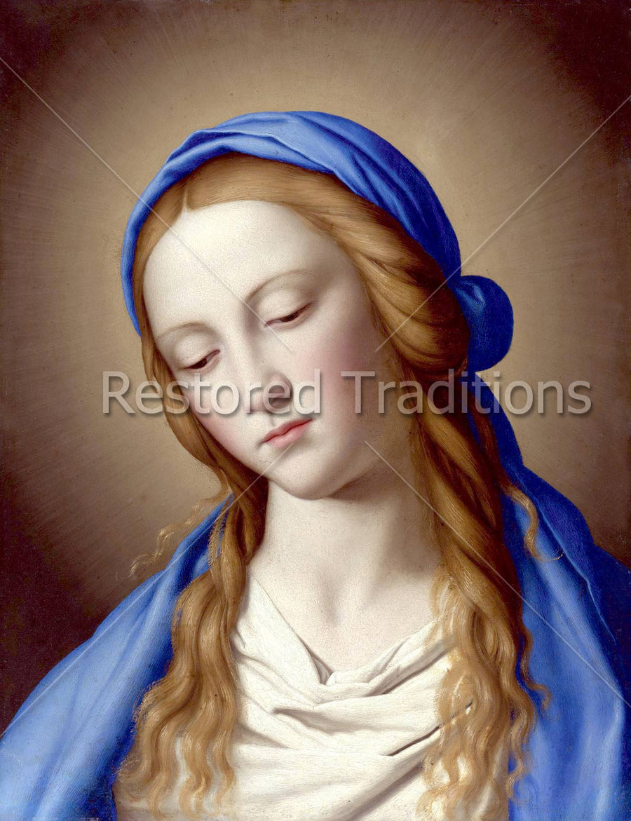 Portrait of Blessed Virgin Mary