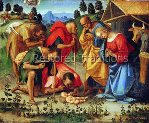 Shepherds Visiting the Infant Jesus