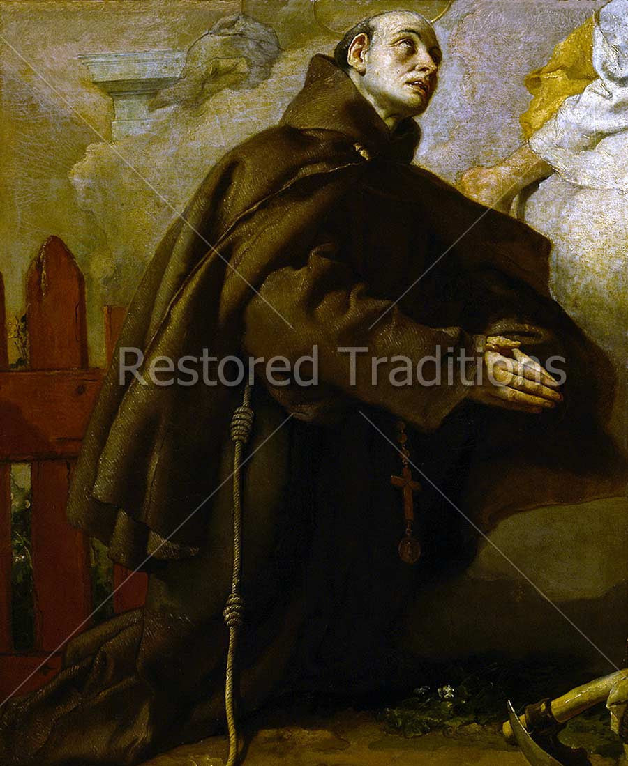 Pascal Baylon St. Paschal Baylon | High Resolution Stock Art - Restored Traditions