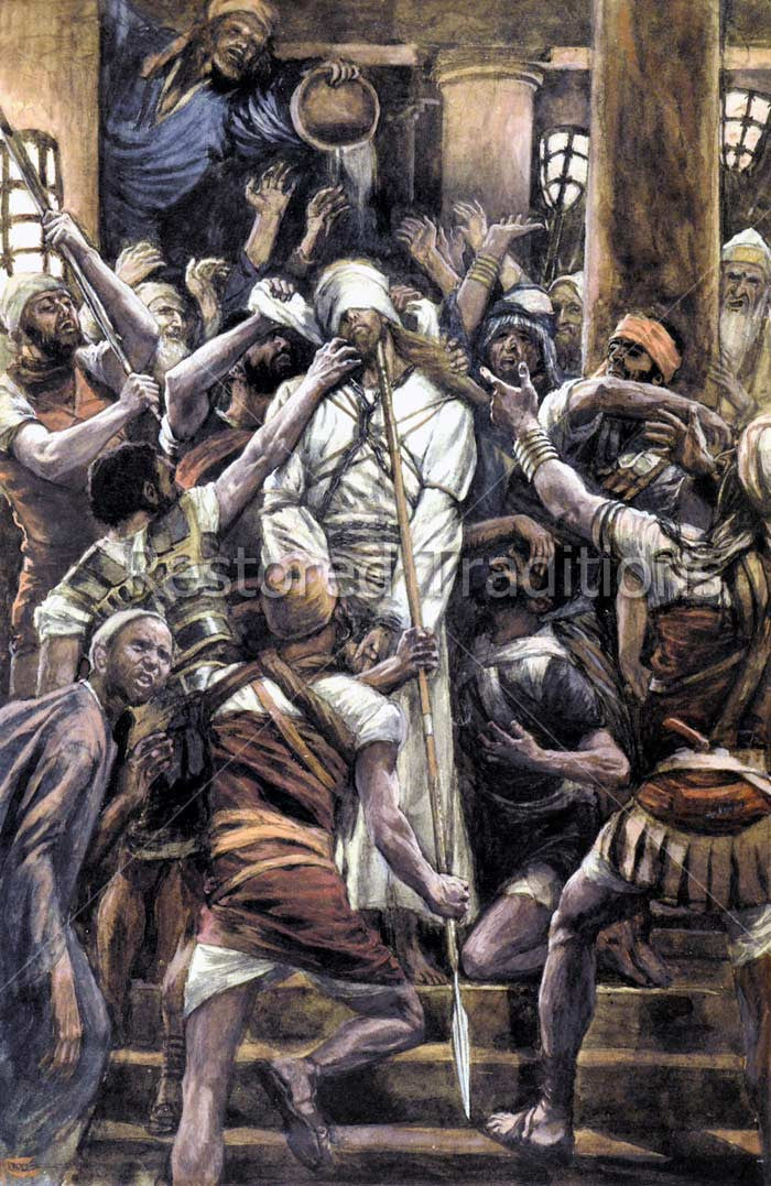 The Mocking of Christ — Tissot | High Resolution Download - Restored ...
