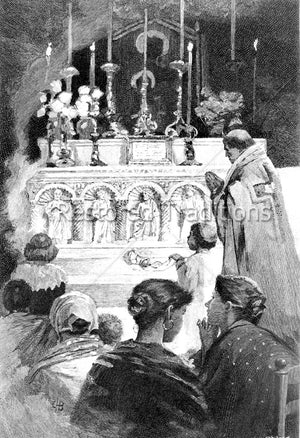 Beginning of Catholic Mass