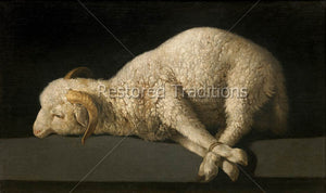 Sacrificial Lamb Symbolizing Christ