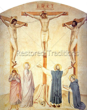 The Crucifixion With Dominican Saints