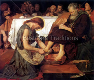 Christ Washes His Apostles Feet