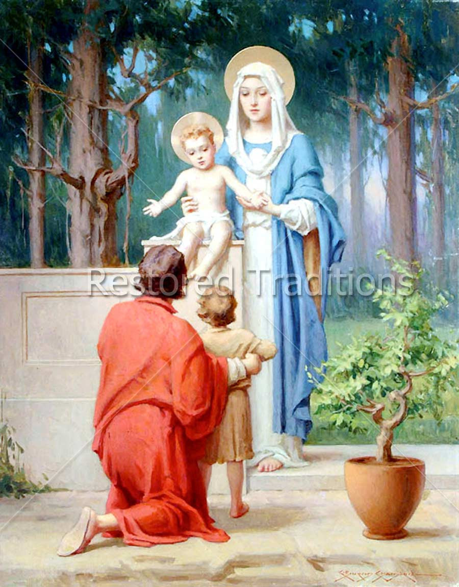 Madonna and Child with Joseph and John