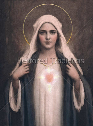 Mother Mary Portrait