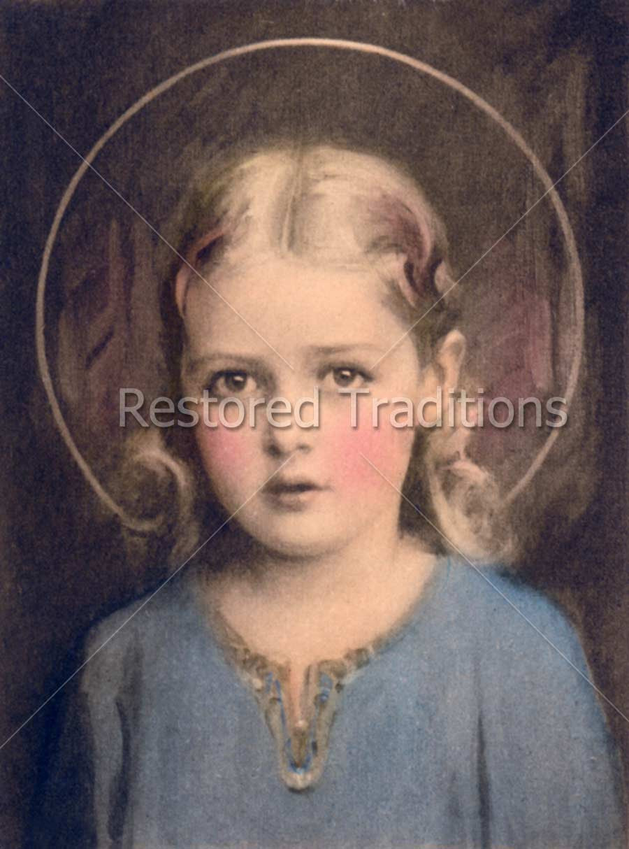 Virgin Mary as a Child