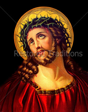 Jesus With Crown of Thorns