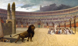 martyrdoms in Roman arena