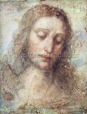 Jesus Portrait by da Vinci