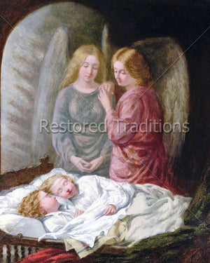 Angels Watch Sleeping Children