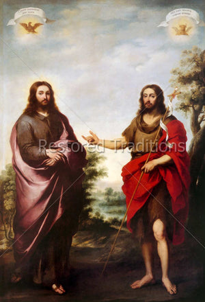 Cousins Jesus Christ and John 
