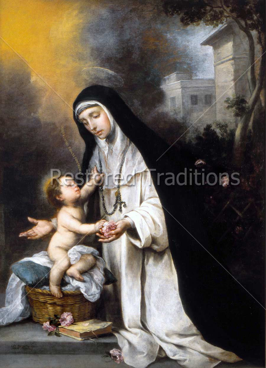 Nun with baby