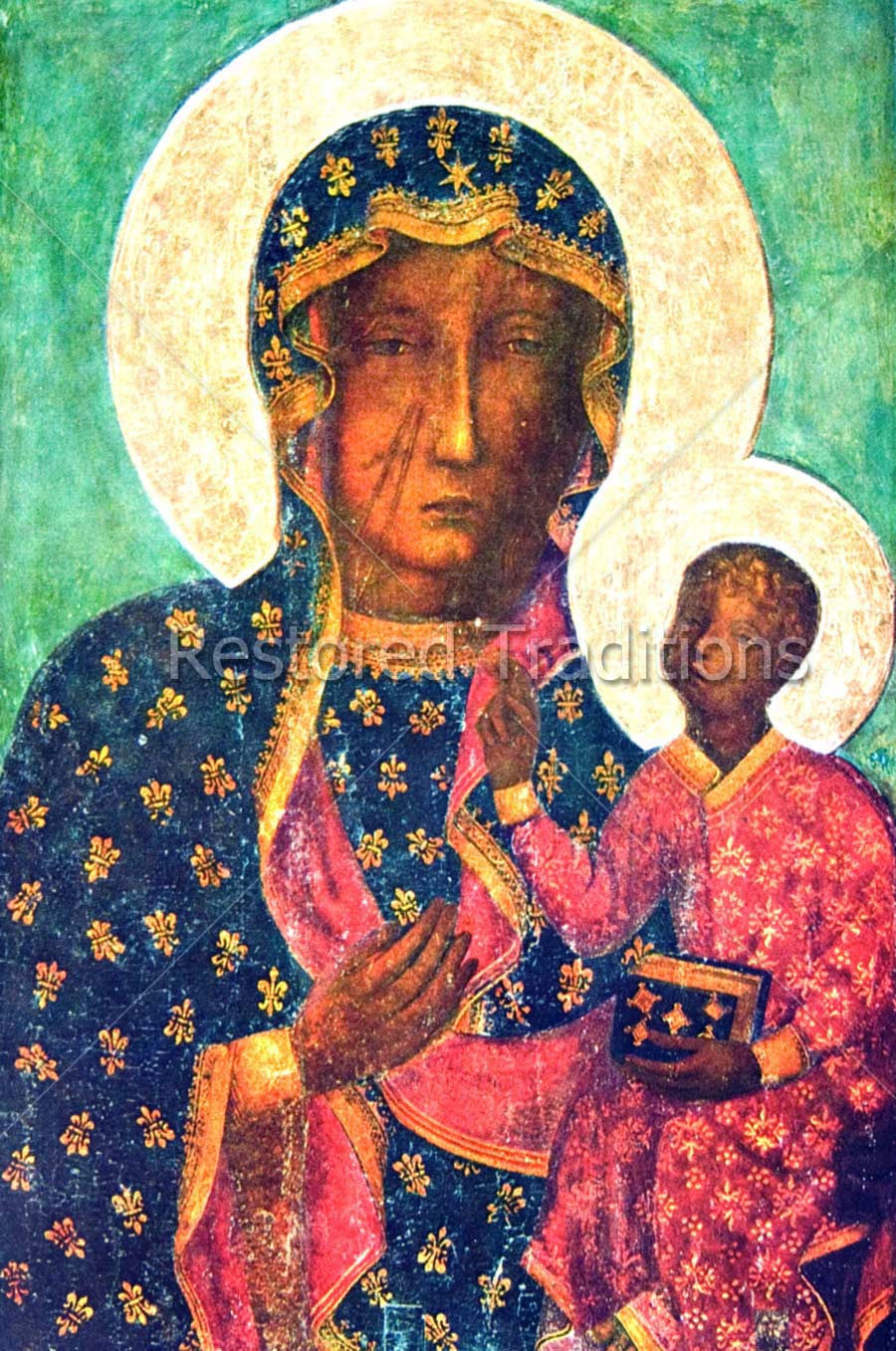 Our Lady of Czestochowa | High Resolution Stock Art - Restored Traditions