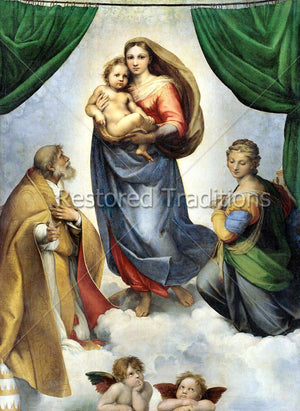 Madonna and Child with two saints