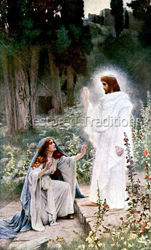 Risen Christ and Mary Magdalene