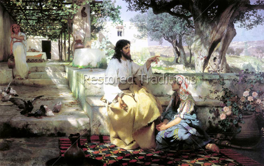 Jesus Speaking With Mary Magdalene