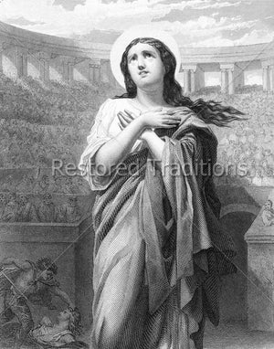 Roman woman martyr