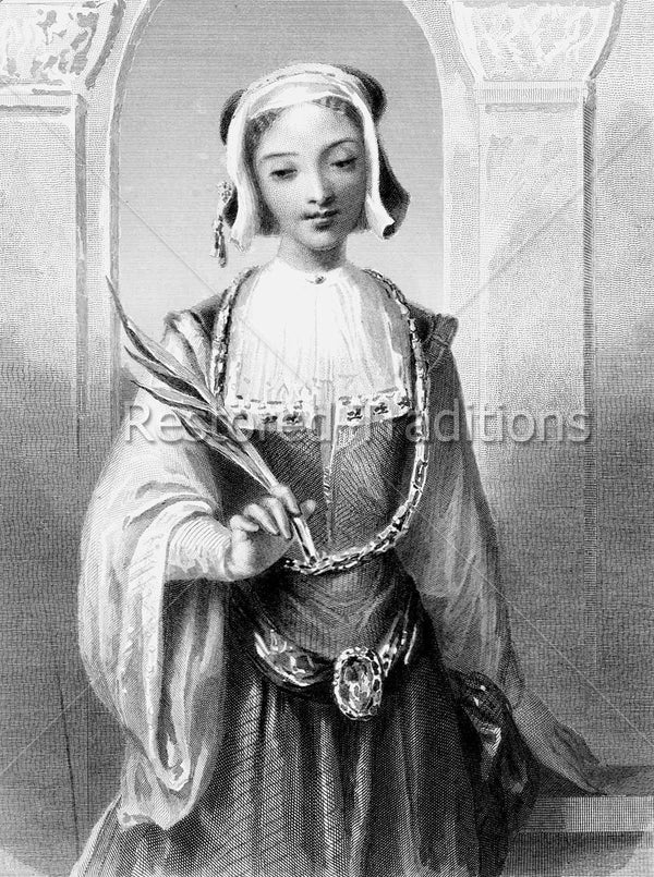 St. Flavia Domitilla | High-Quality Stock Art - Restored Traditions