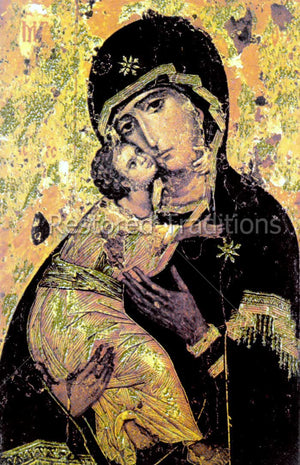 Greek picture of Our Lady and Child