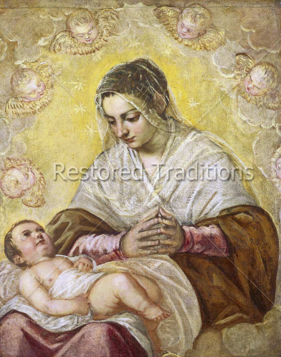 Virgin Mary and Child Jesus