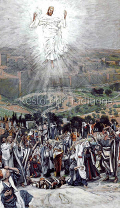 Ascension as Seen from Mt. of Olives Tissot