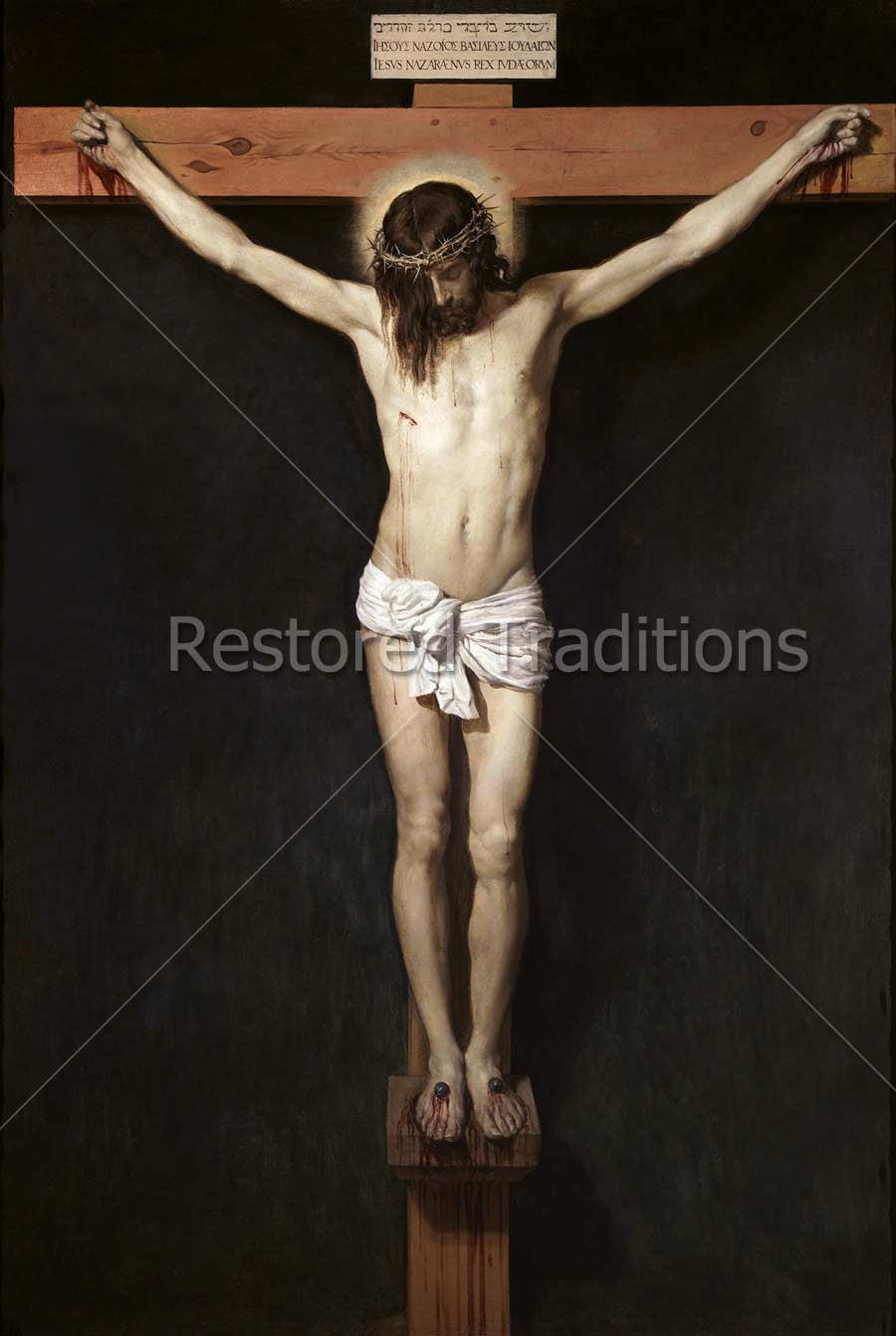 Stock Art in High Resolution |The Crucified Christ - Restored